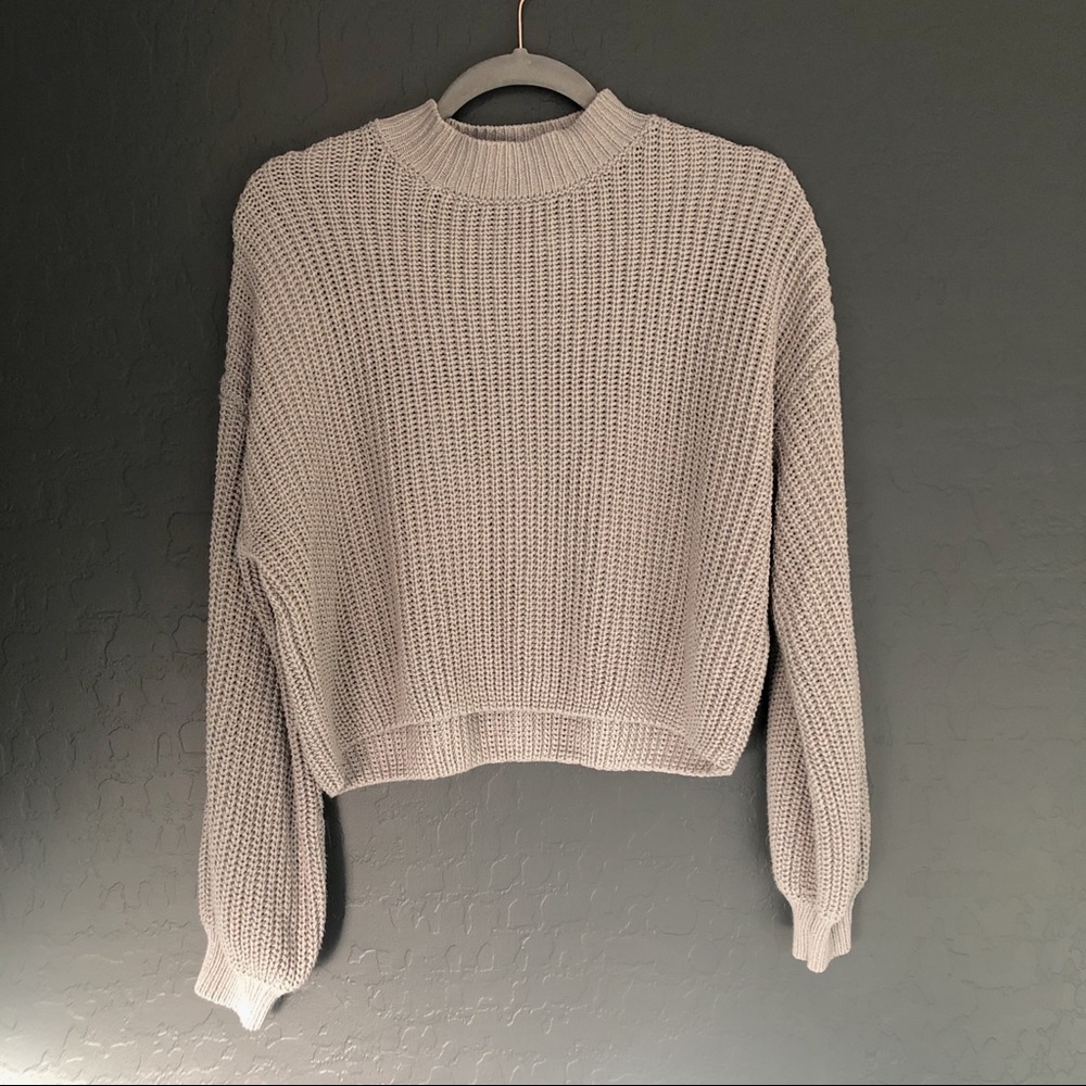 forever 21 gray sweater